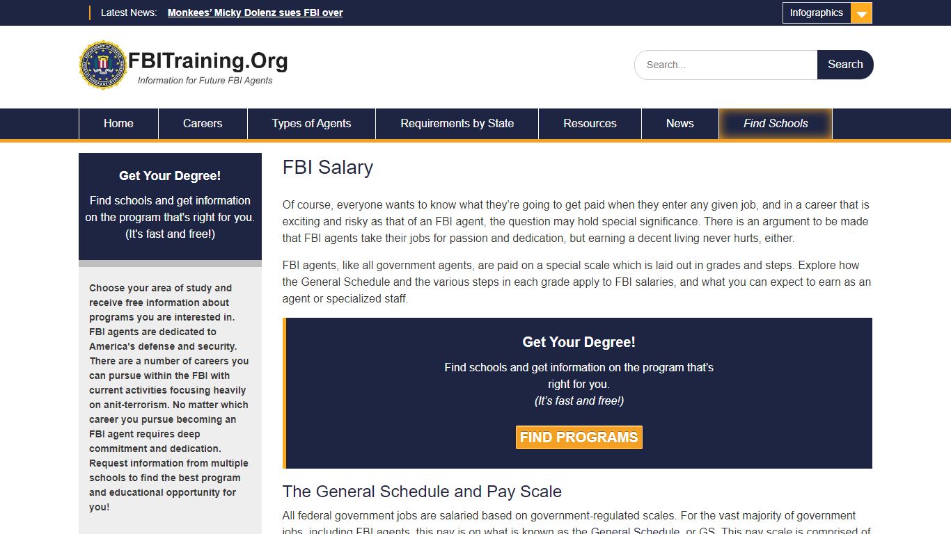 FBI Salary, FBI Salary Information for Agents and Professional Staff